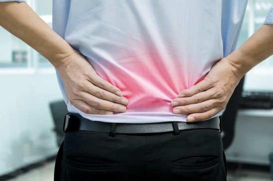 sore lower back pain