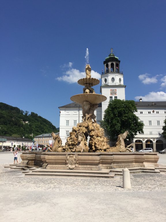 Fountain in Salzburg